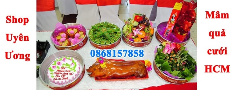 Bánh phu thê Huế gói hộp xanh tại TPHCM